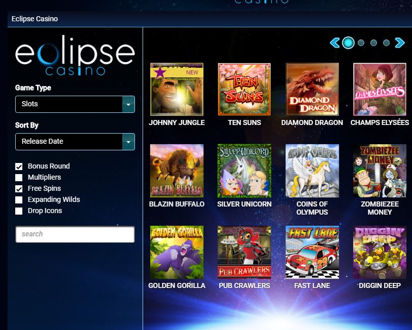 eclipse filtro - ‎🚀 Eclipse Casino