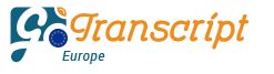 gotranscript logo - ‎🚀 10. Transcribir online, listado con las 24 mejores páginas.