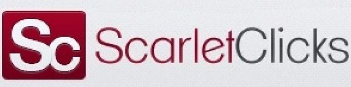 scarletclicks logo - ‎🚀 8. Paginas PTC, visitas a paginas web