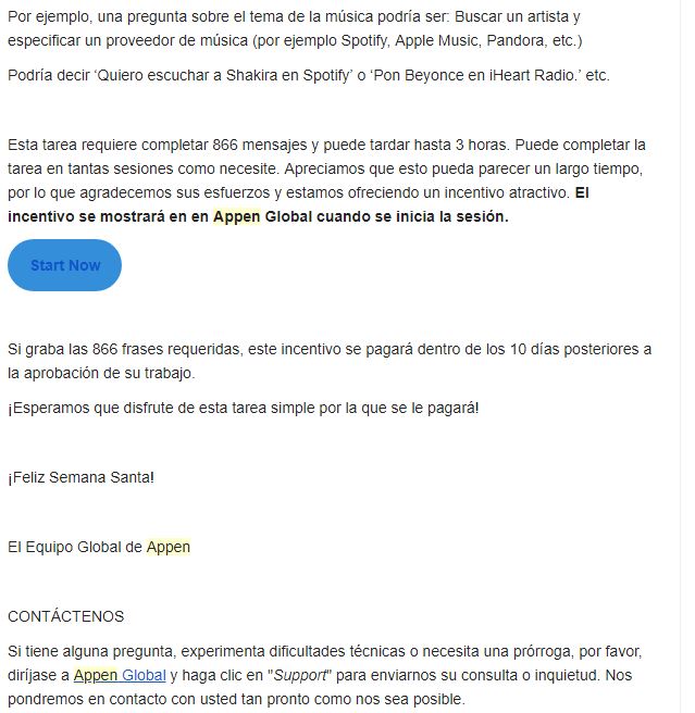 appen oferta2 - ‎🚀 Como trabajar desde casa con Appen