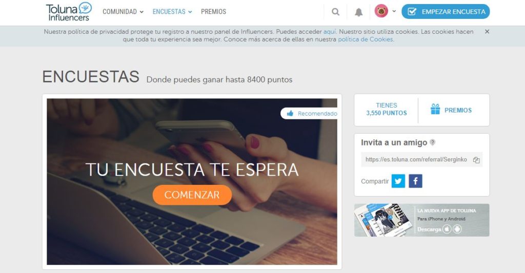 toluna 1024x533 - ‎🚀 1. Encuestas remuneradas, 150 opciones para ganar desde casa