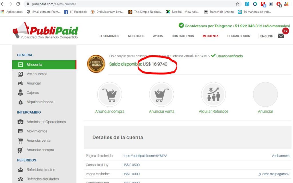 publipaid12 1024x638 - 📢 PubliPaid - ¿Funciona? Revisión personal