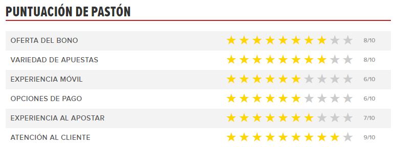 paston rate - 🏀Lista de las mejoras casas de apuestas