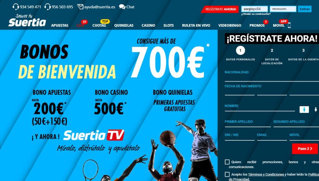 suertia2 1024x580 - 🏀Lista de las mejoras casas de apuestas