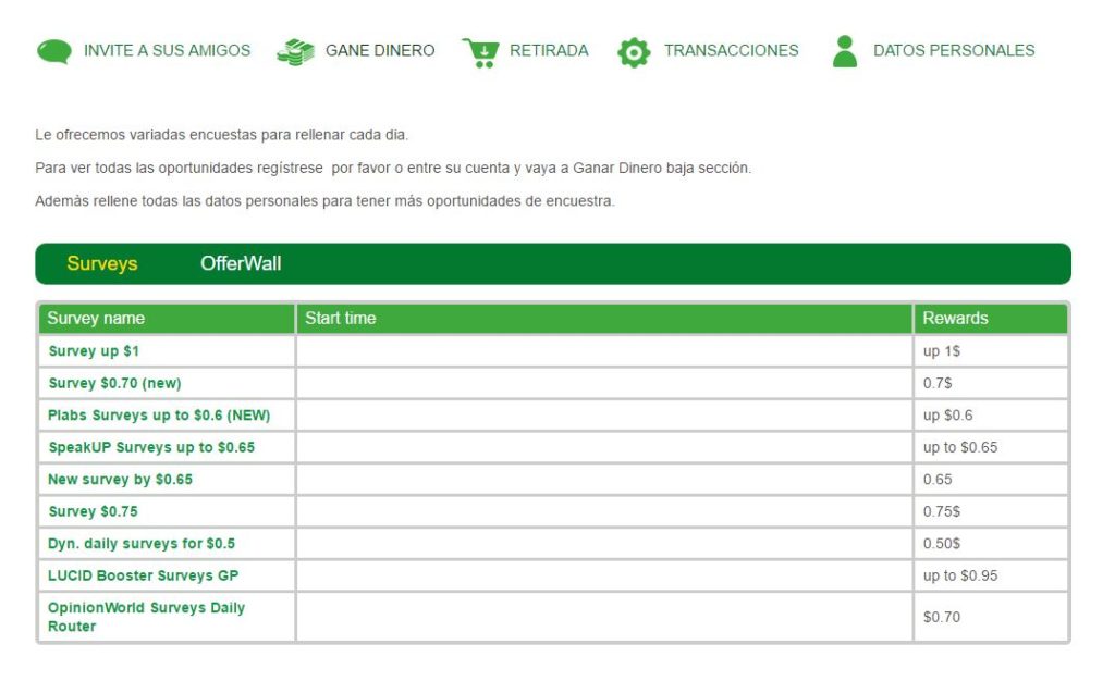 greenpanthera encuestas 1024x626 - Greenpanthera - ¿Funciona? Revisión