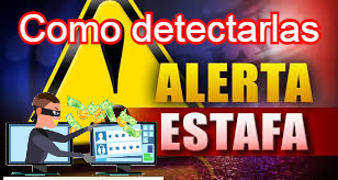 estafa - ⛔Como detectar una estafa online