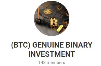 BTC genuine binary investment - ⚠️ Listado de grupos de telegram de inversión que son estafa