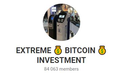 Extreme bitcoin investment2 - ⚠️ Listado de grupos de telegram de inversión que son estafa