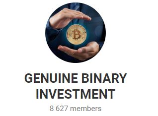 Genuine binary investment - ⚠️ Listado de grupos de telegram de inversión que son estafa