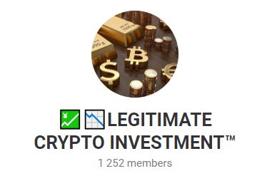legitimate crypto investment - ⚠️ Listado de grupos de telegram de inversión que son estafa