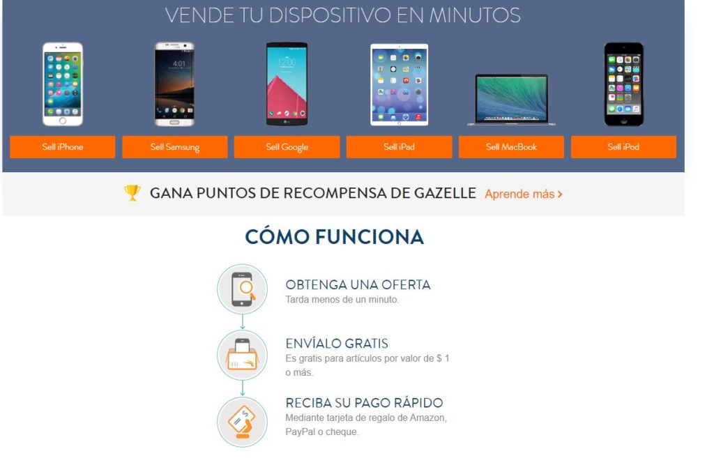 gazelle venta 1024x657 - 📱 Gazelle - Compra venta de teléfonos usados