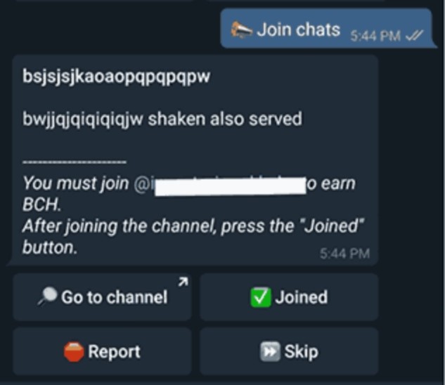 join chats bot - 📩 Cómo ganar dinero con Telegram