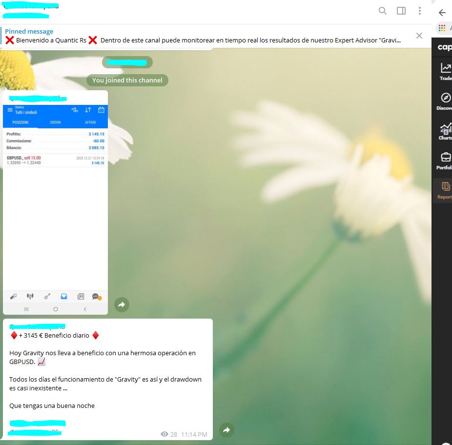 quanticrs telegram - 🔝 QuanticRS y la estrategia Gravity en Empire trading