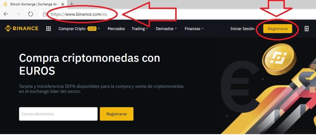 binance registro 1024x453 - 🔥 ¿Qué es Binance? |Descubre Exchange Criptomonedas N°1 en España|