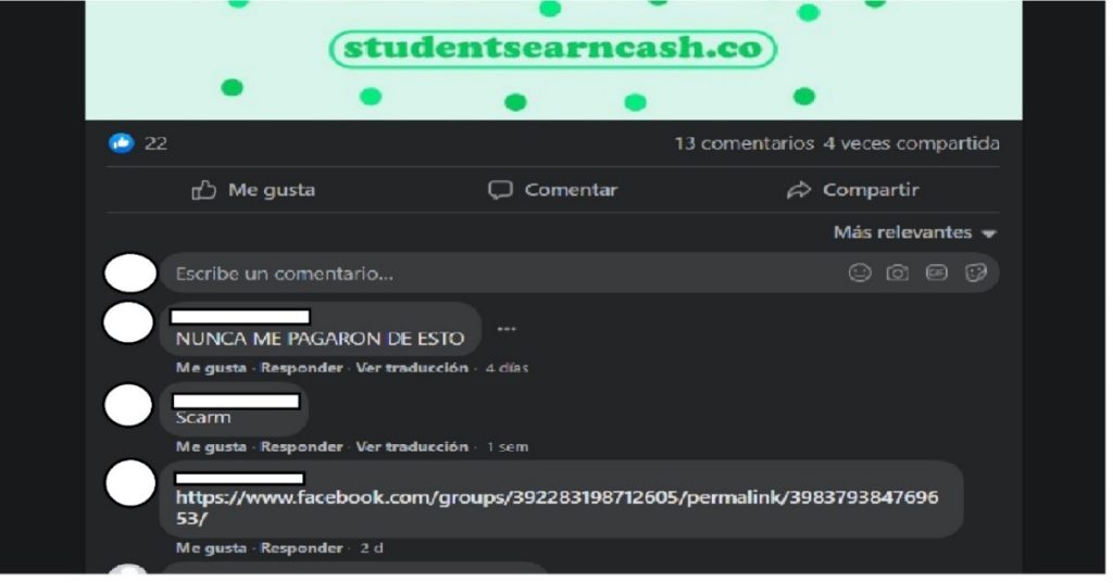 students earn cash prueba 1024x537 - ⛔ Students earn cash - ¿50$ registro y 15$ referido?