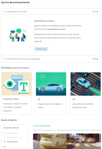 Centro de Entrenamiento - 🤖 REMOTASKS – [Descubre mi EXPERIENCIA PERSONAL y SALARIO] |2023|
