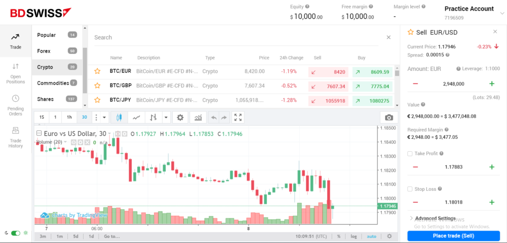 bdswiss webtrading 1 1024x490 - ☝ BDSwiss - Revisión completa y características principales