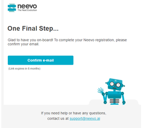 Confirmacion de Mail Neevo 10 - 🤖¿Qué es Neevo? Análisis completo y actualizado