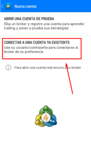 APP Conectar a una cuenta ya existente 186x300 - 📠 MetaTrader 4  – Guía de la Principal Plataforma Comercial de Forex