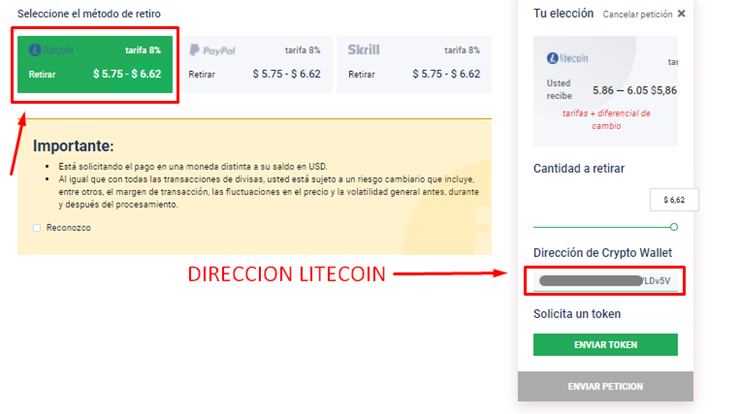 Elegir Litecoin y agregar Direccion - 🚧 Picoworkers – Guía Completa y Experiencia Personal en 2021