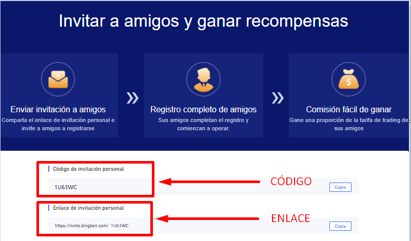 PAGINA INVITAR AMIGOS - 💣 BingX – |GUÍA DEFINITIVA 2023| FUNCIONA!