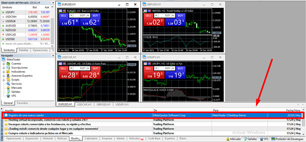 Registro cuenta nueva MQL5 - 📠 MetaTrader 4  – Guía de la Principal Plataforma Comercial de Forex