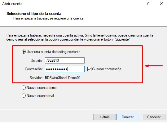 Seleccionar el Tipo de Cuenta de Trading - 📠 MetaTrader 4  – Guía de la Principal Plataforma Comercial de Forex