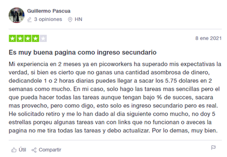 comen 2 - 🚧 Picoworkers – Guía Completa y Experiencia Personal en 2021