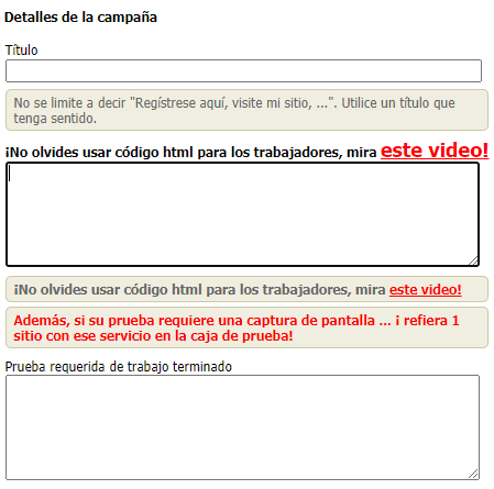 DETALLES DE CAMPANA - 🔨 RapidWorkers – ¿Qué es y cómo funciona ? Revisión en 2023