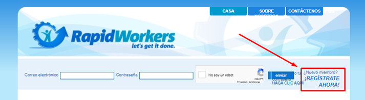 Nuevo Miembro Registre Ahora - 🔨 RapidWorkers – ¿Qué es y cómo funciona ? Revisión en 2023