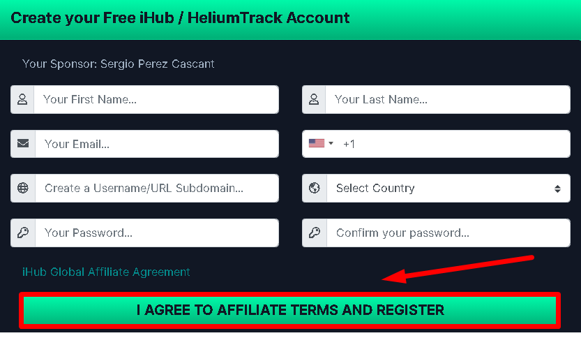 acepto terminos de afiliacion y registro - 📡 IHUB GLOBAL ¿Regala Hot Spot para MINAR CRIPTOMONEDA HNT?  ¿GRATIS?