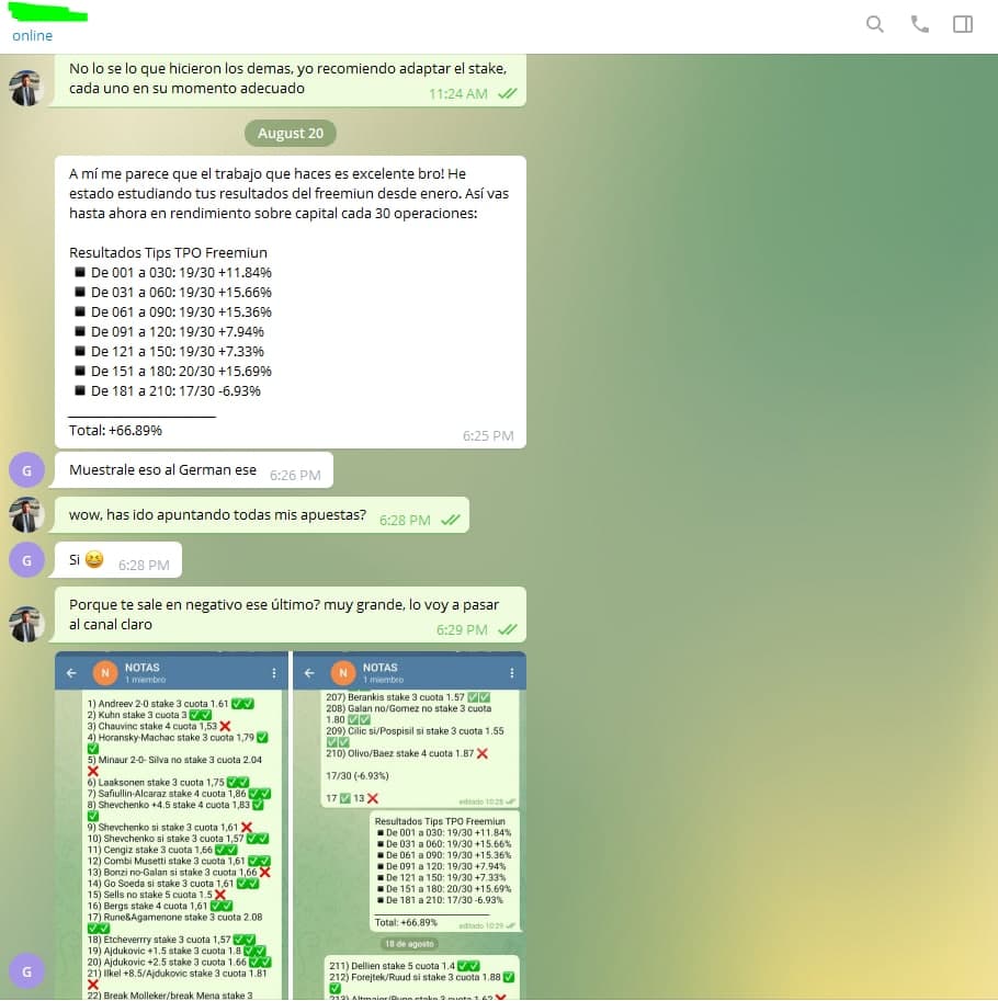 resultados tips tpo 2021 freemium - Los mejores tipster de Telegram gratis y de pago de apuestas deportivas