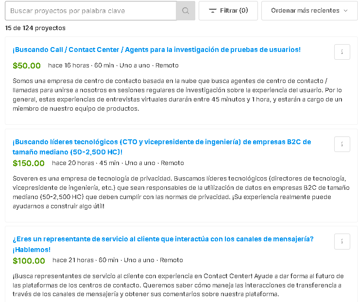 Menu Inicial de Respondent - 📚 Respondent io - ¿Ganar $100 por cada entrevista que respondas?