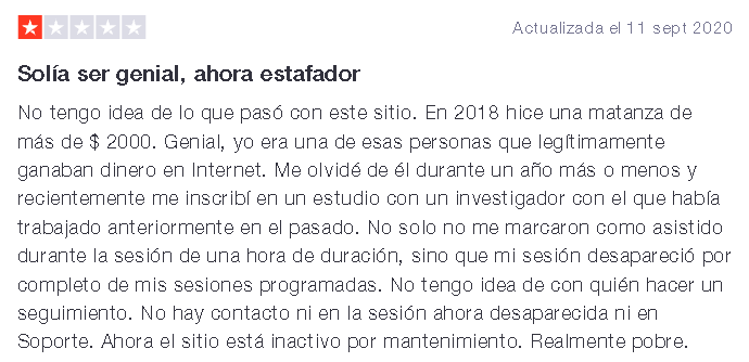 Truspilot 1 - 📚 Respondent io - ¿Ganar $100 por cada entrevista que respondas?