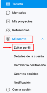 mi cuenta editar perfil 153x300 - 📚 Respondent io - ¿Ganar $100 por cada entrevista que respondas?