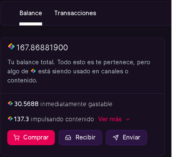 BALANCE Odysee - 💎Odysee  –  La blockchain que te paga criptomonedas por ver y crear videos