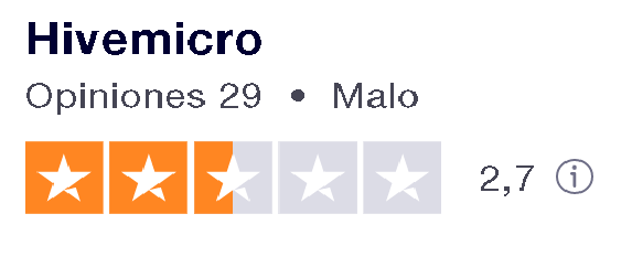 Hivemicro Truspilot 1 - 📱 HIVEMICRO - MicroJobs ayudando Inteligencia Artificial |TUTORIAL|