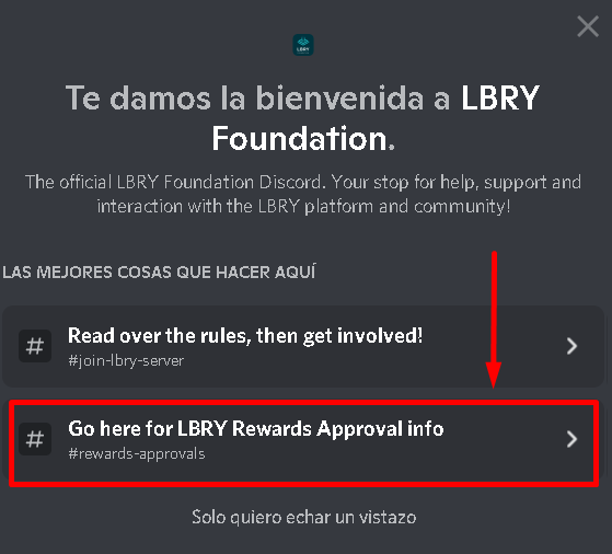 LBRY REWARD APRROVAL INFO - 💎Odysee  –  La blockchain que te paga criptomonedas por ver y crear videos