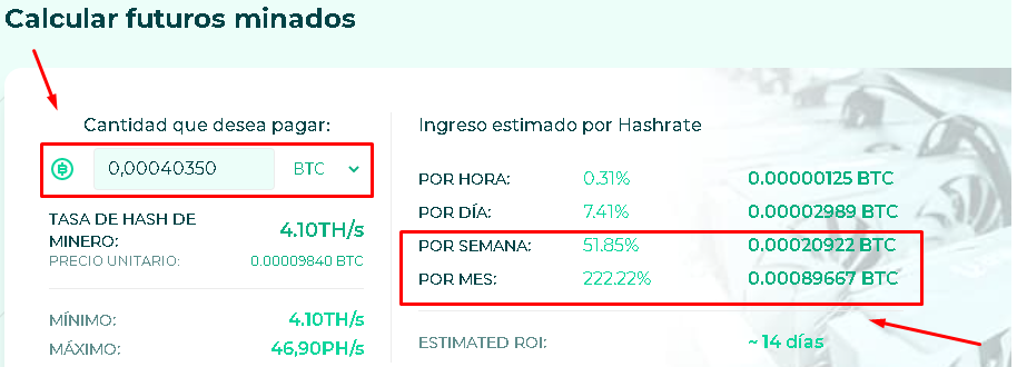 Inversion minima semanal y mensual - Chainmine: Una página para minar bitcoin en la Nube ¿Funciona? ¿Es scam?