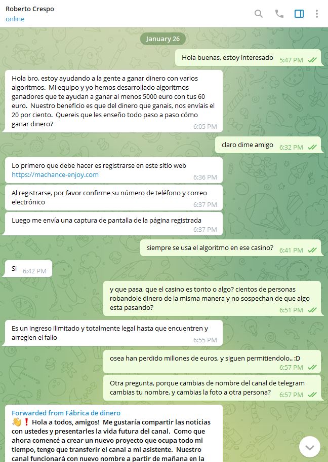 algoritmo casino - 💬CANAL DE TELEGRAM ESCUELA/FARO DE DINERO -¿Puedes ganar 5000 € con 60€? 