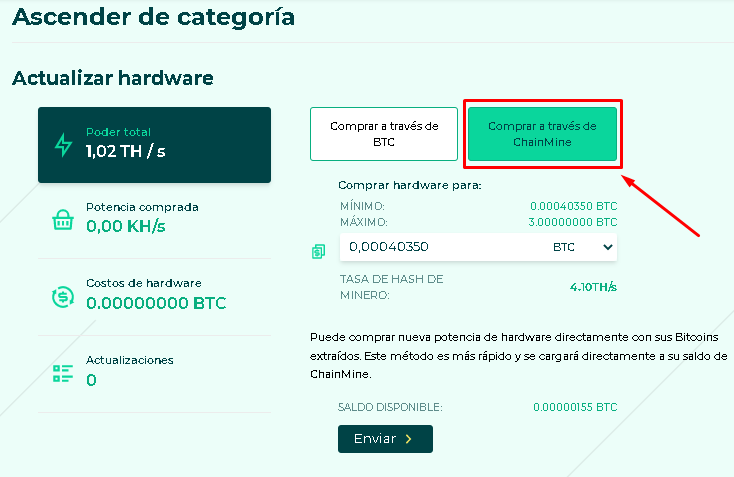 comprar a traves de chainmine - Chainmine: Una página para minar bitcoin en la Nube ¿Funciona? ¿Es scam?