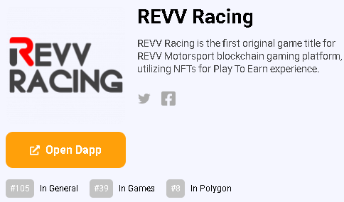 REVV Racing DappRadar - | +3 JUEGOS NFT PARA CONSEGUIR CRIPTOMONEDAS | ▷ 2023 😱(GRATIS)