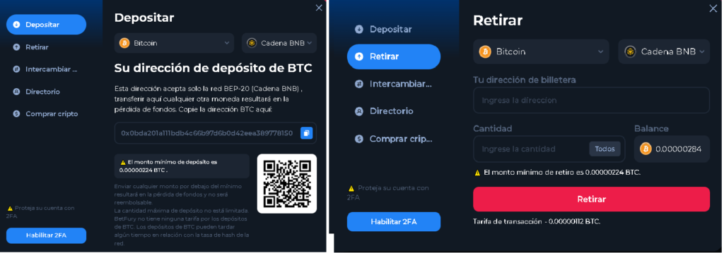 DEPOSITAR Y RETIRAR 1024x359 - 🦊 ¿BETFURY CÓMO FUNCIONA? Casino de Criptomonedas Gratis ¿Es SCAM?