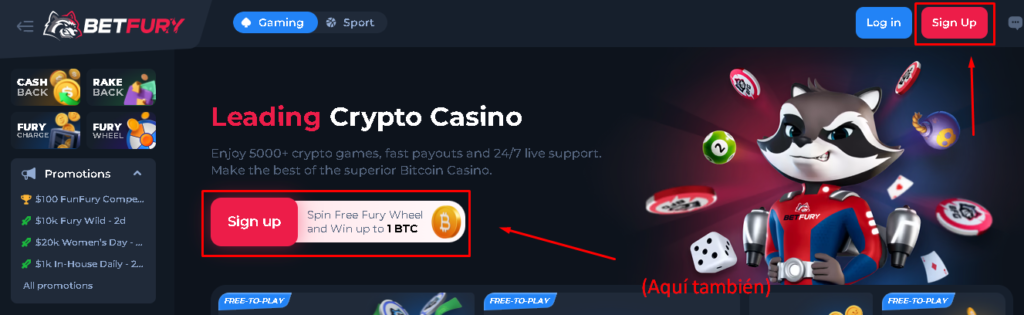 Registro en Betfury 1024x315 - 🦊 ¿BETFURY CÓMO FUNCIONA? Casino de Criptomonedas Gratis ¿Es SCAM?