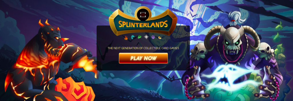 Splinterlands Intro 1024x354 - 3 Mejores Juegos NFTs Gratuitos en el 2022 -  Cuánto se Puede Ganar