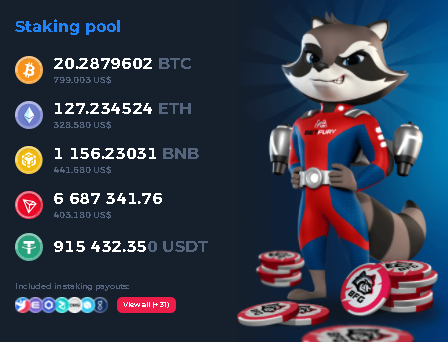 Staking Pool Total - 🦊 ¿BETFURY CÓMO FUNCIONA? Casino de Criptomonedas Gratis ¿Es SCAM?