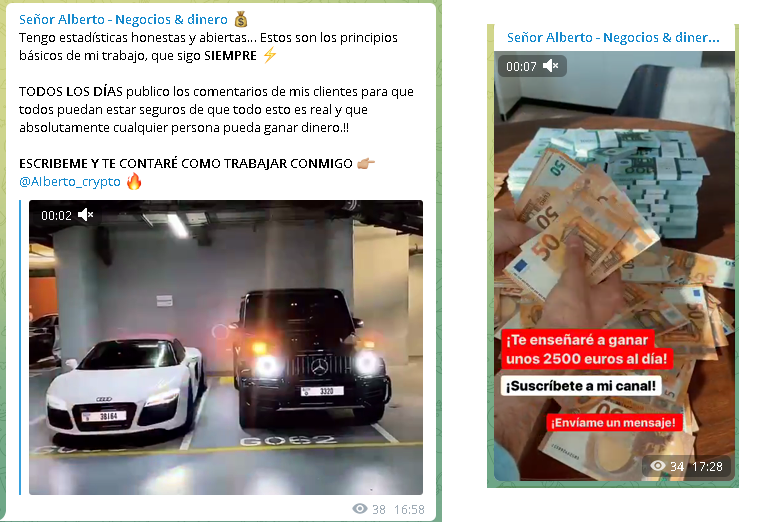 Alberto Senor Lujos - 🏧 CANAL DE TELEGRAM INVESTIGADO Negocios y Dinero del Señor Sánchez - |NO CAIGAS😡|