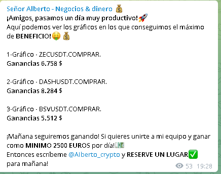 Ganancias Senor Sanchez - 🏧 CANAL DE TELEGRAM INVESTIGADO Negocios y Dinero del Señor Sánchez - |NO CAIGAS😡|