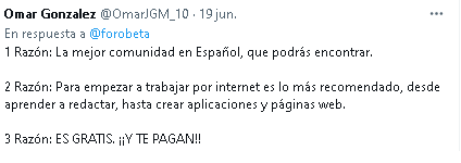 Opinion 1 TWITTER - 🛴 ¿QUÉ ES FOROBETA?: ¿Cómo Ganar Dinero Foro? - Te lo enseño Rápido!!