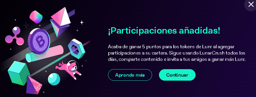 5 por participar - 🌘LUNARCRUSH Guía (2023) -【GANAR CRIPTOMONEDAS con tus REDES SOCIALES】